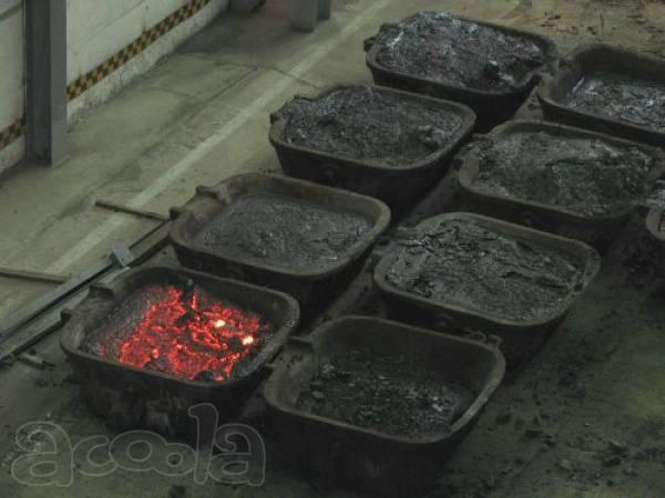 Изложницы, шлаковня, тигель